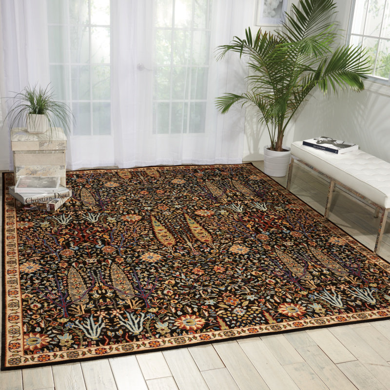 Kojo Wool Oriental Indoor Rug, Rectangle 12' x 15'