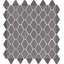 Mosaïque murale en verre hexagonale allongée 1,5 po Starcastle (ensemble de 15)-109142486