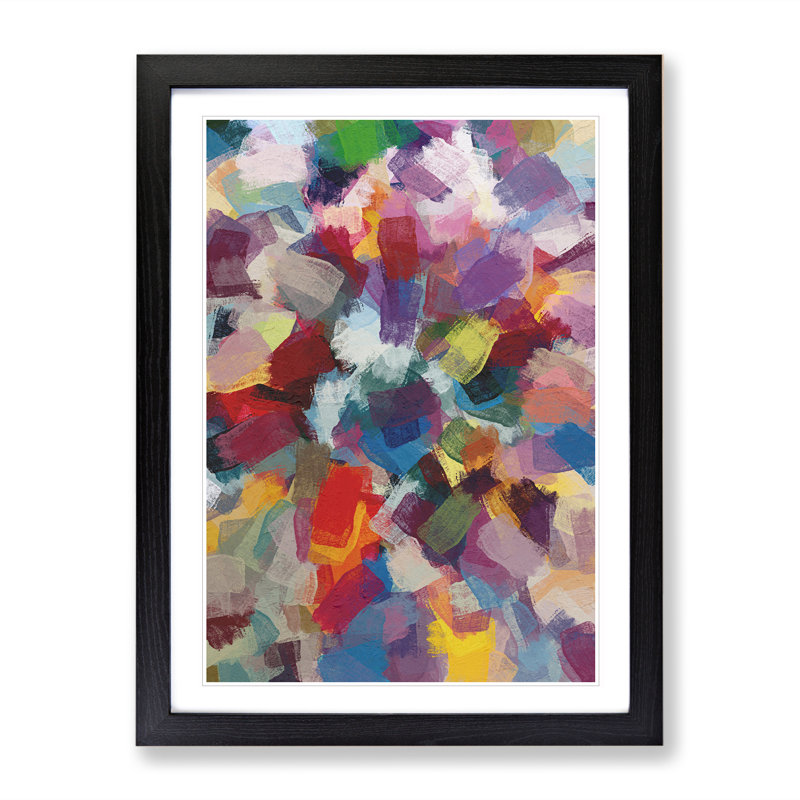 Reflection Of You - Single Picture Frame Print, 64cm H x 46cm W x 2cm D, Black