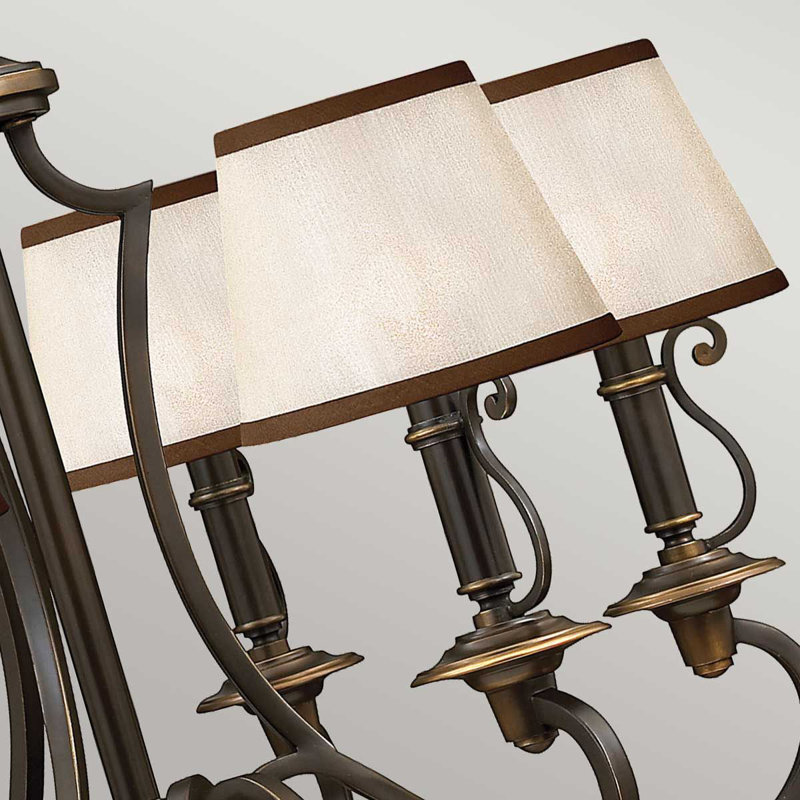 Barkbridge 6 - Light Shaded Chandelier