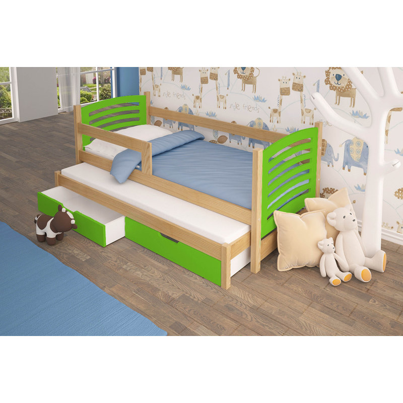Herwarth Kids Bed by Harriet Bee, Green