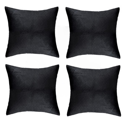 Housse de coussin carré en velours 