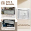 Miroir de salle de bain Jacquees Octogan-316823114