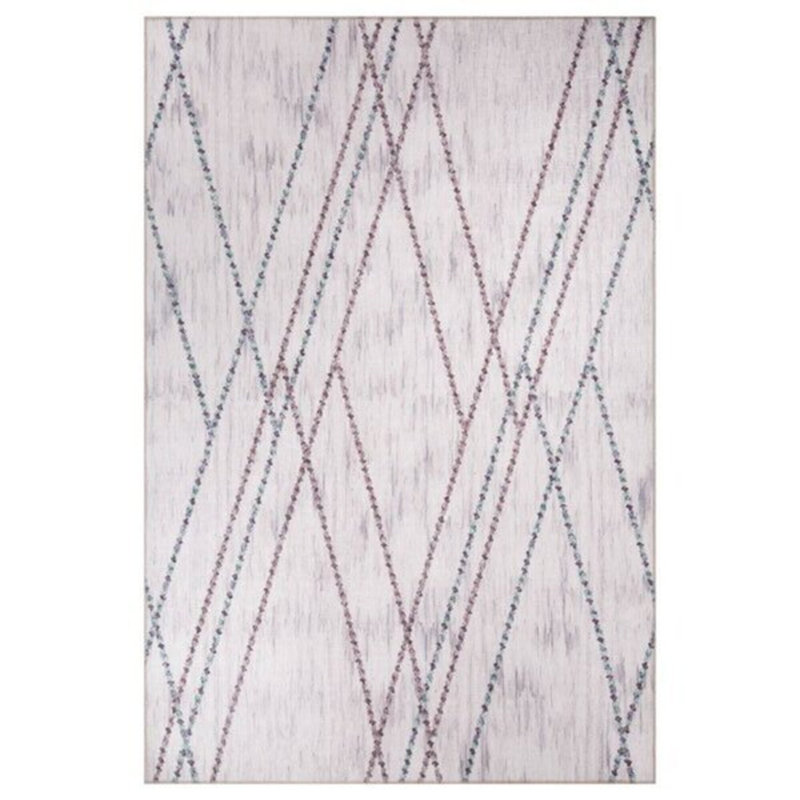 Premium 100% Polyester Area Rug, 6.9 x 10.2 ft | 1850 g/m², 0.2 in Pile Height | Recycled Poly Cotton Underside | Machine Washable at 30°C | Soft, Durable, Eco-Friendly Design for Modern Living Spaces