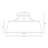 Celiyah Fabric Semi Flush Mount-924457533