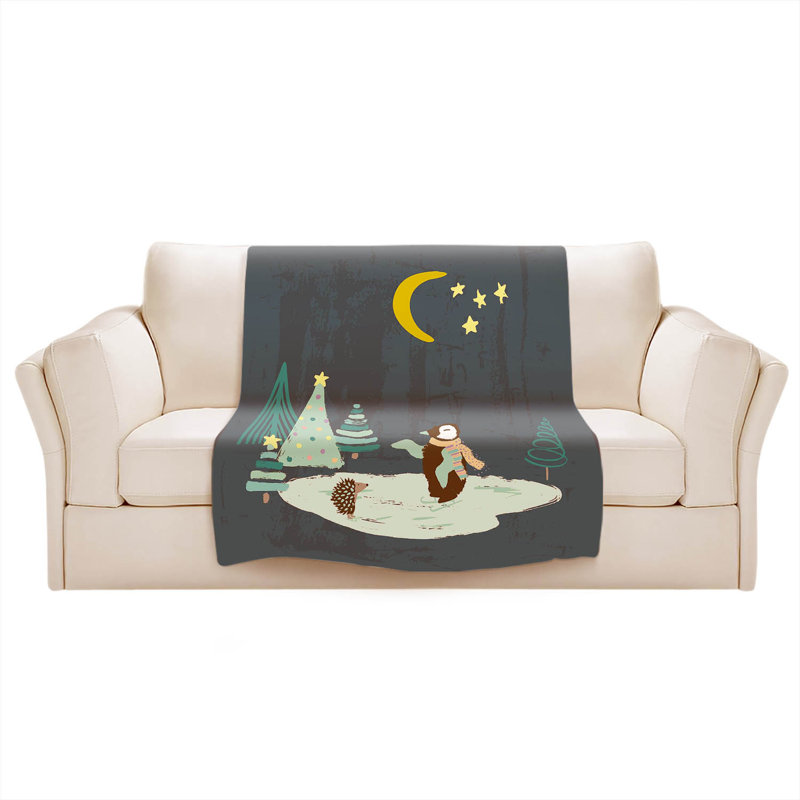 Couverture pingouin , 51 po x 60 po