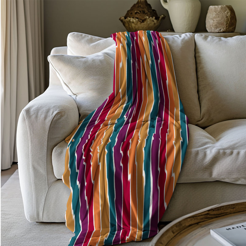 Plain Harvest - Couverture sherpa de qualité supérieure 1 pièce, L 60 po x l 50 po