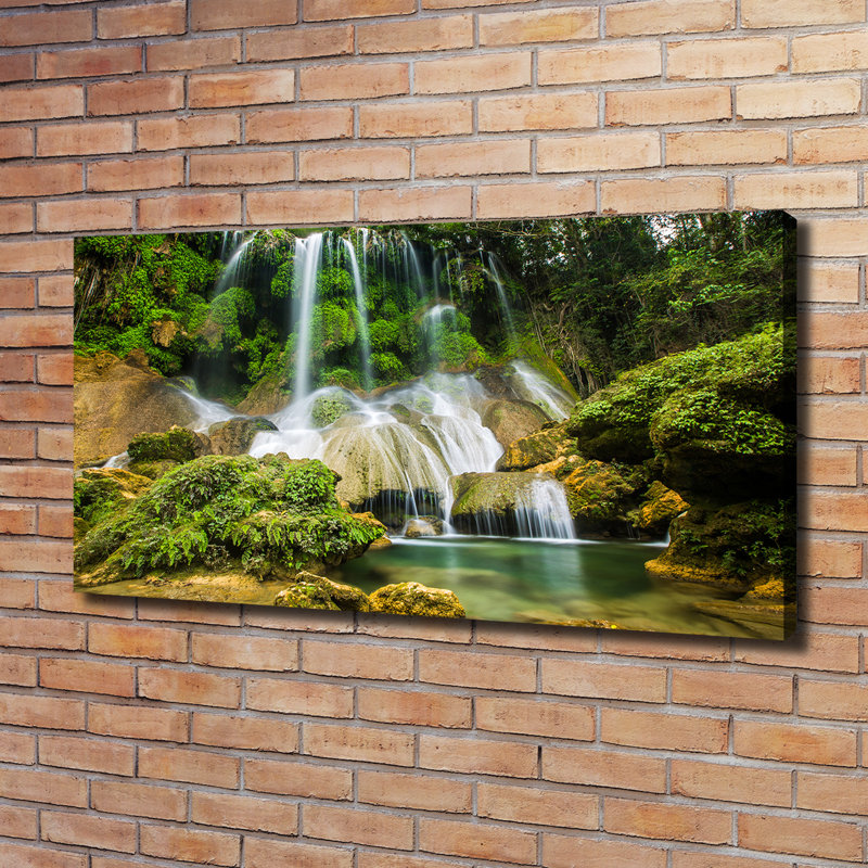 Waterfall - Wrapped Canvas Print