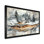«Goose Animals Into A Winter Horizon II» - art mural oie