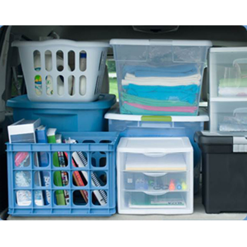 Système de rangement 3 tiroirs Sterilite Clearview