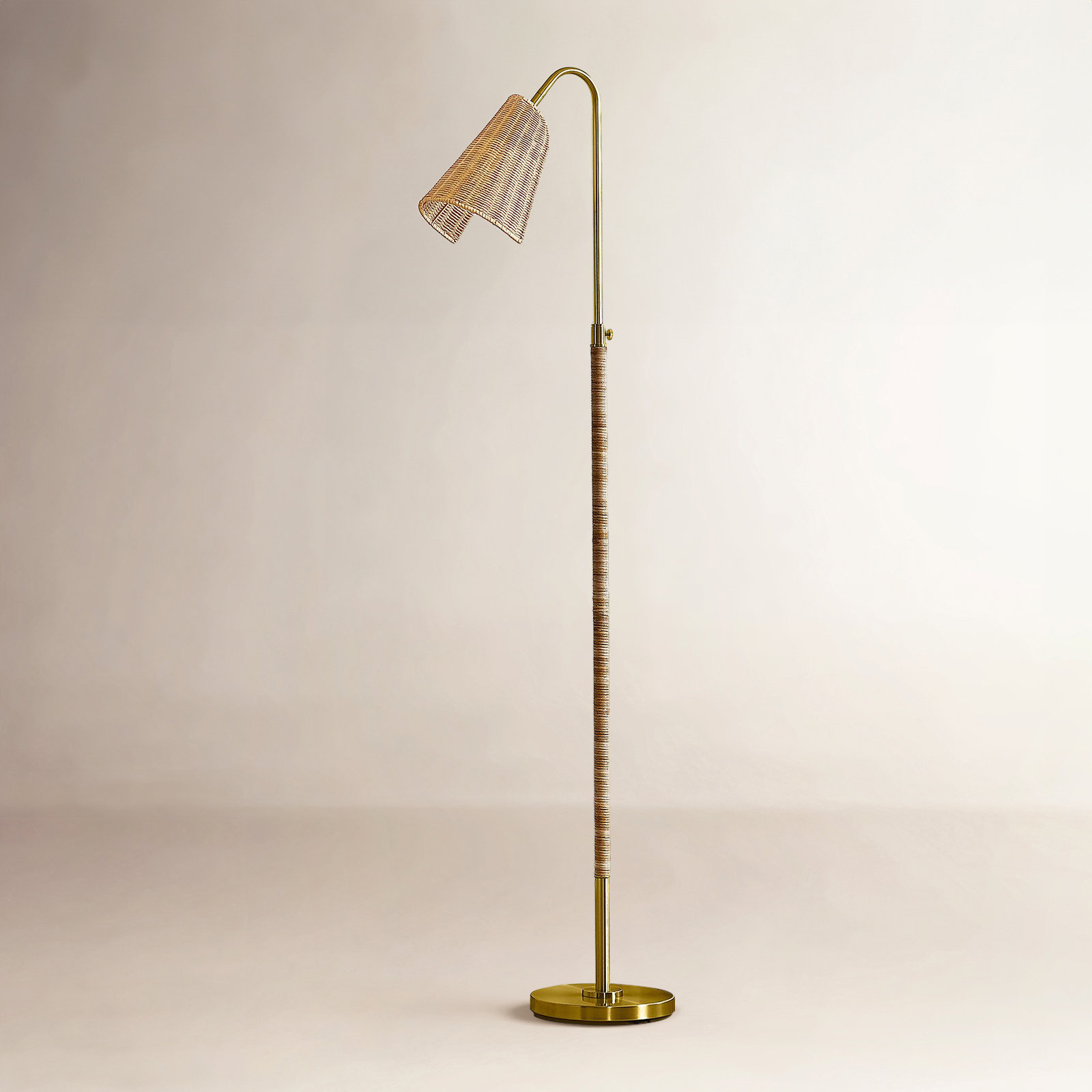 Bandeen 65" Adjustable Height Floor Lamp