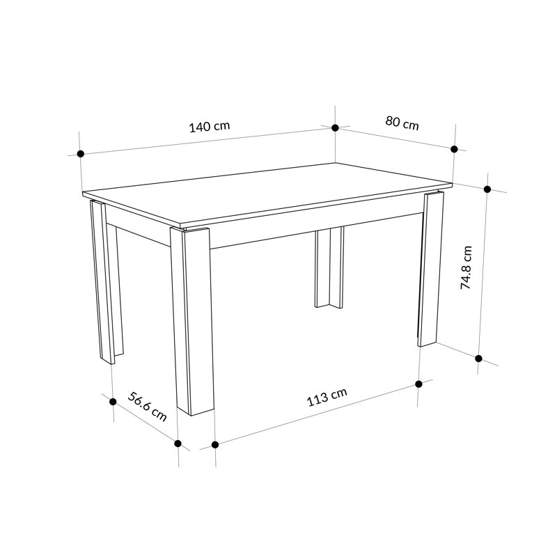 Extendable Dining Table
