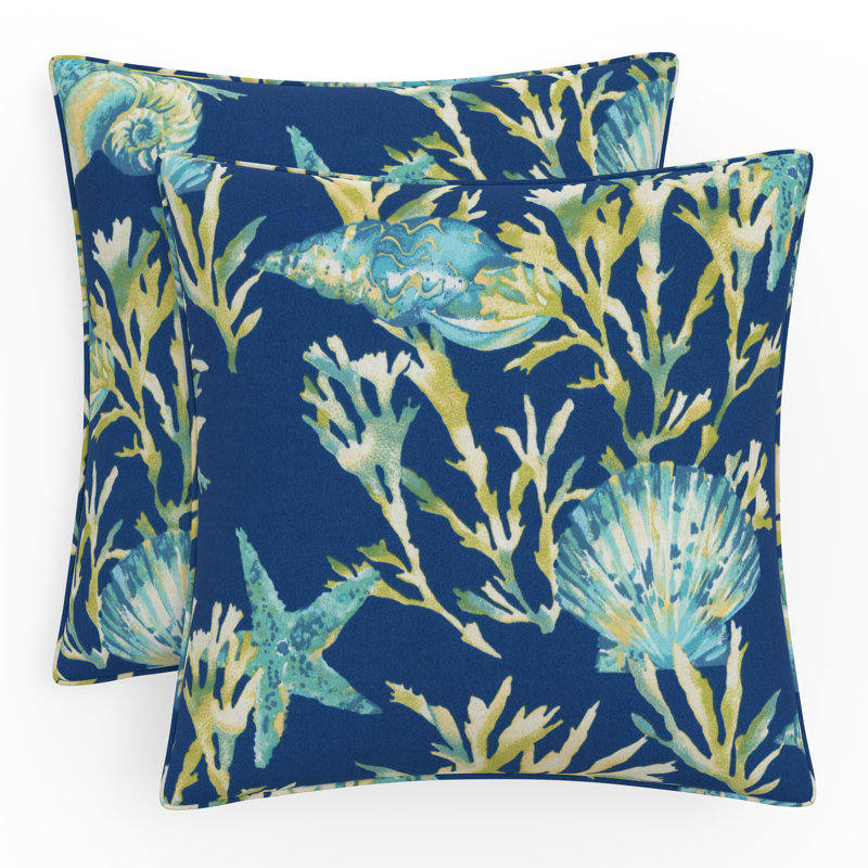 Daytrip Indoor/Outdoor Throw Pillow, Pacific