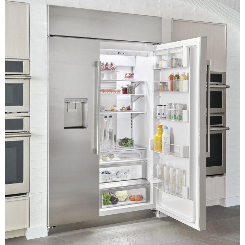 Monogram 48" Panel-Ready Built-In Side-By-Side Refrigerator