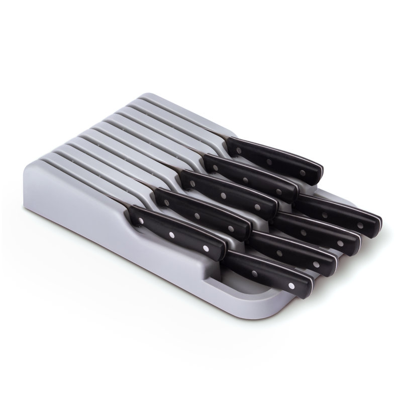 Cheer Collection 9 Slot Drawer Knife Block