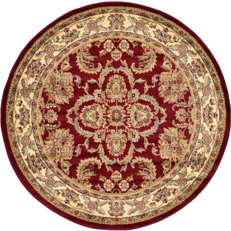 Wicklund Oriental Indoor Rug, Round 8'