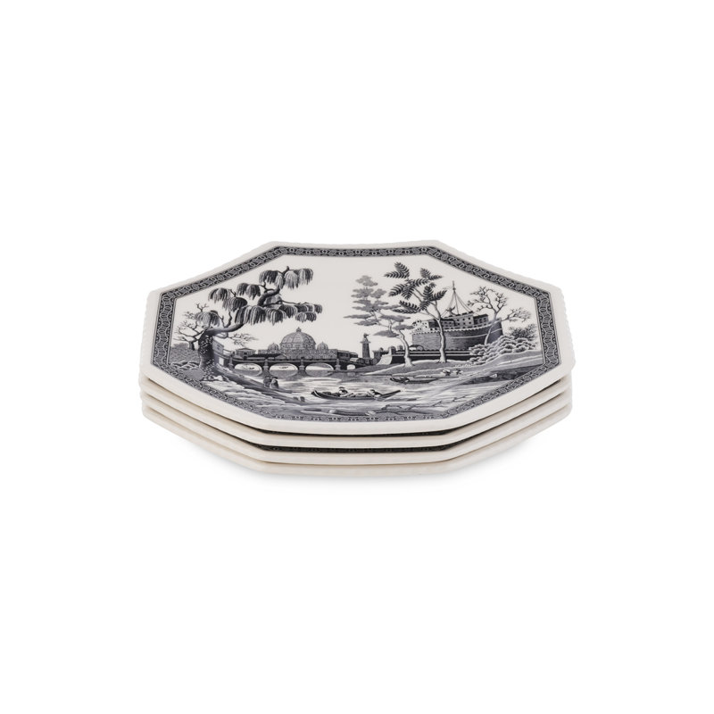 Assiette octogonale Spode Heritage Collection Rome 9,5 po