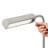 62.5" Industrial 3CCT LED Pharmacy Reading Task Floor Lamp in Nickel-938583476