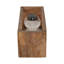 Minuterie en bois Lona Peak® 12 po Tona, brun