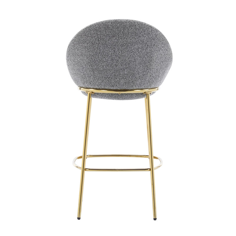 Ensemble de 2 tabourets de bar rembourrés Celano