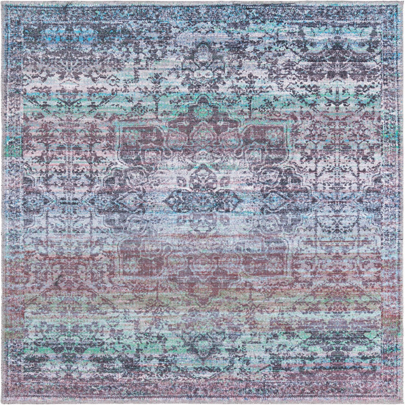 Ashington Oriental Indoor Rug, Square 5'3" x 5'3"