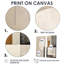 Convergence harmonique beige et suprématisme - impressions abstraites sur toile-806173771-806173811-806173813