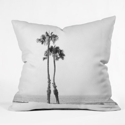 Two Palms Throw Pillow