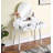 Liannon Contemporary Wood Vanity And Stool Set-1273294990