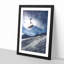 Ski Lift in the Alps - Picture Frame Painting Print-56738733-56738736