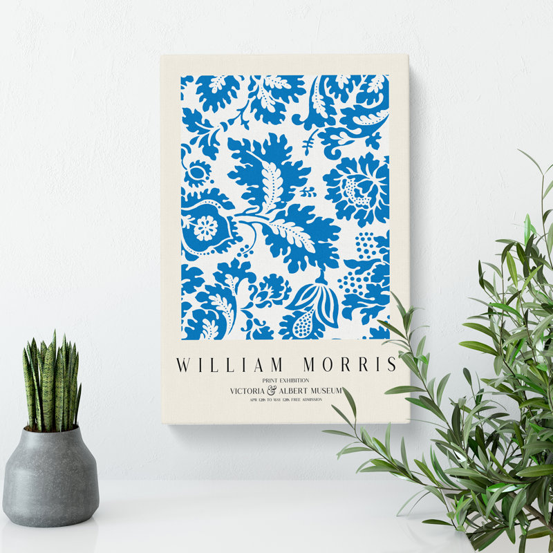 Venetian Pattern by William Morris - Wrapped Canvas, 50cm H x 35cm W x 3cm D