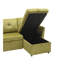 - Canapé modulaire en L modulaire avec méridienne réversible Canapé-lit modulaire avec sièges de rangement.-1832782075