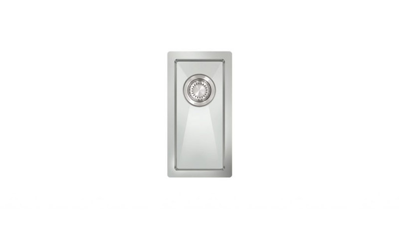 Ukinox 440mm W Single Bowl Stainless Steel Kitchen Sink