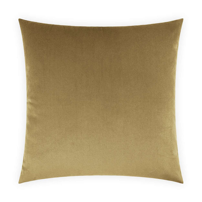 Belvedere Pillow Cover & Insert, Maize, Square 20"