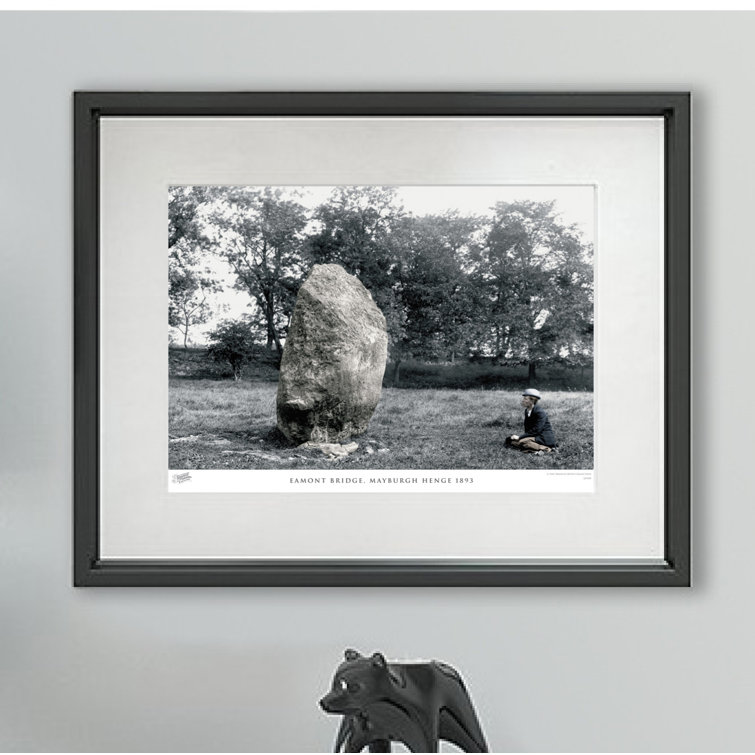 Eamont Bridge, Mayburgh Henge 1893 by Francis Frith - Single Picture Frame Print