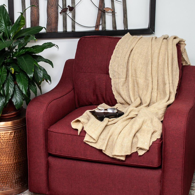 Adelia Hand Woven Throw Blanket