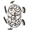 Neo 2 Light Handcrafted Hanging Pot Rack