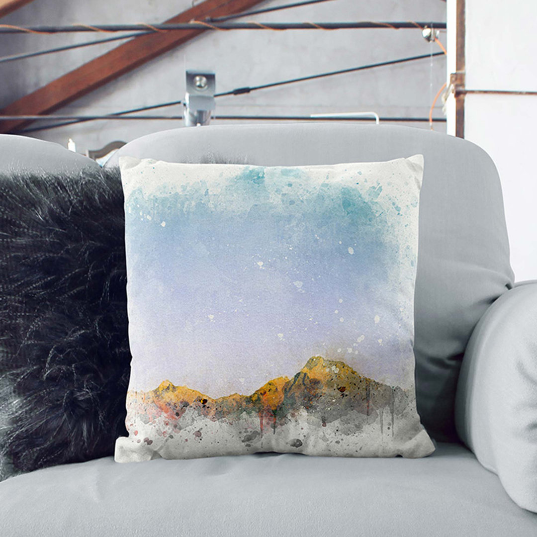 Isalo National Park in Madagascar Cushion with Filling