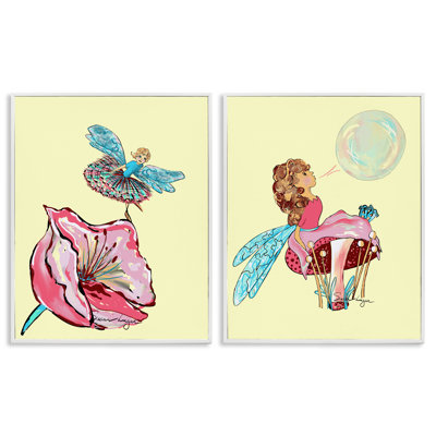 Ensemble de 2 giclées magiques avec ballerine, conception par Susan Lugar