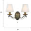 Rodman Candle Wall Light-1377533484
