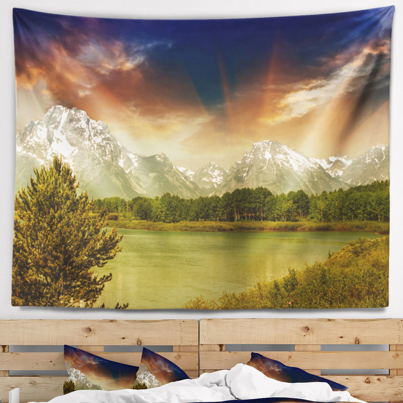 Polyester Tapestry, 50" H x 60" W