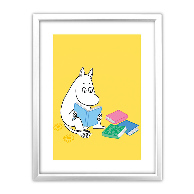 Tove Jansson - Single Picture Frame Print, White