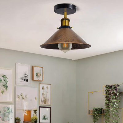 Denzel Semi Flush Mount
