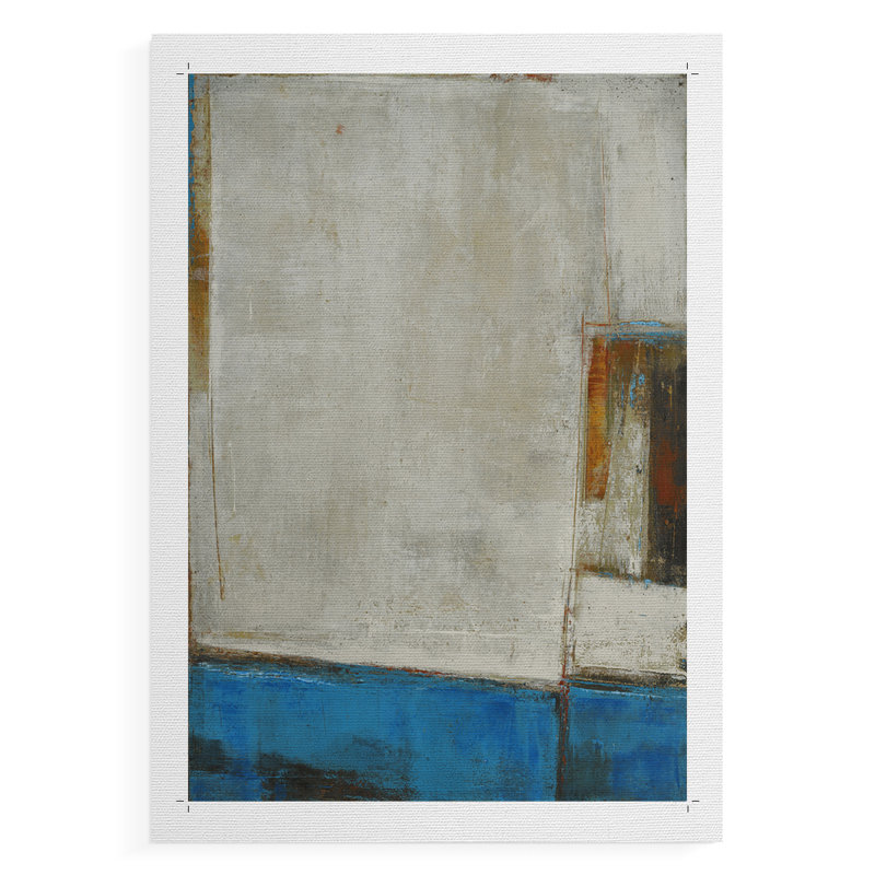 A Warped Window -Canvas Print Only - NOT FRAMED, 18" H x 12" W