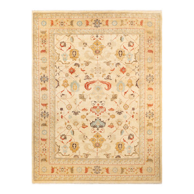 Turiel One-of-a-Kind 9' 1" X 12' 1" Hand Knotted Area Rug