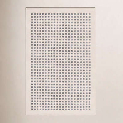 Hand-Tufted Wool Geometric Rug