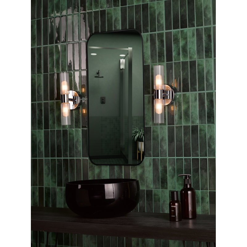 Bathroom Wall Light, Polished Chrome