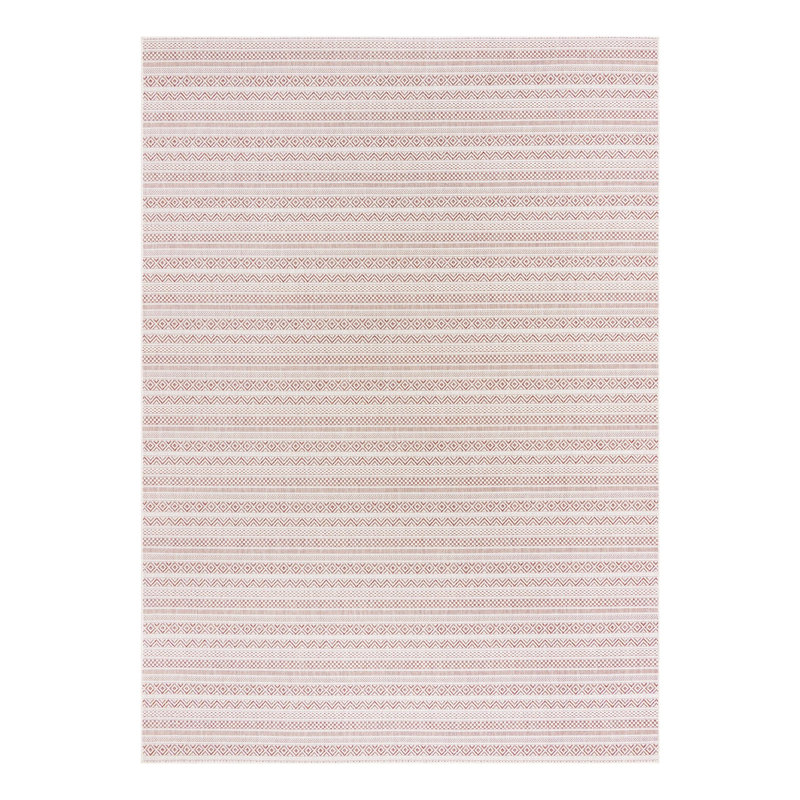 Indoor/Outdoor Glimmer Area Rug Brick Color, Rectangle 7'10" x 11'