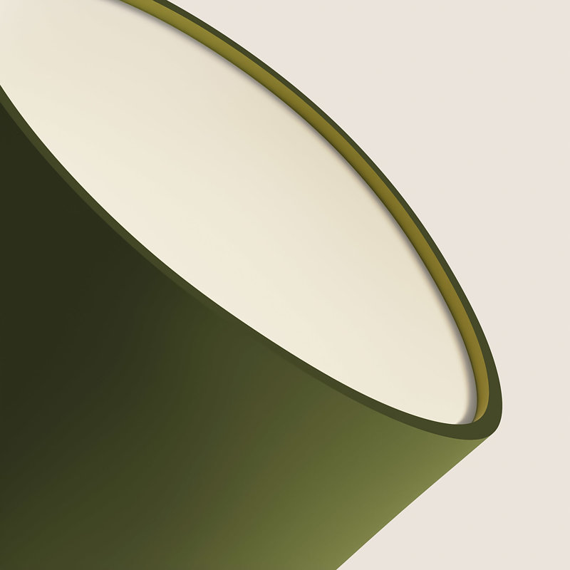 Vessel Pendant Light, 18" H x 14.5" W x 9" D, Black, Olive