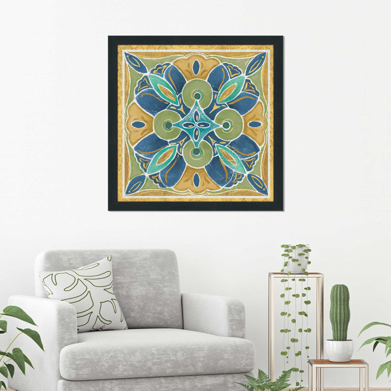 « free oiseau i », reproduction de peinture à l’acrylique sur toile, H 39,5 po x l 39,5 po x P 2 po, Cadre flottant champagne