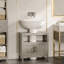 Armoire de salle de bain sous le lavabo